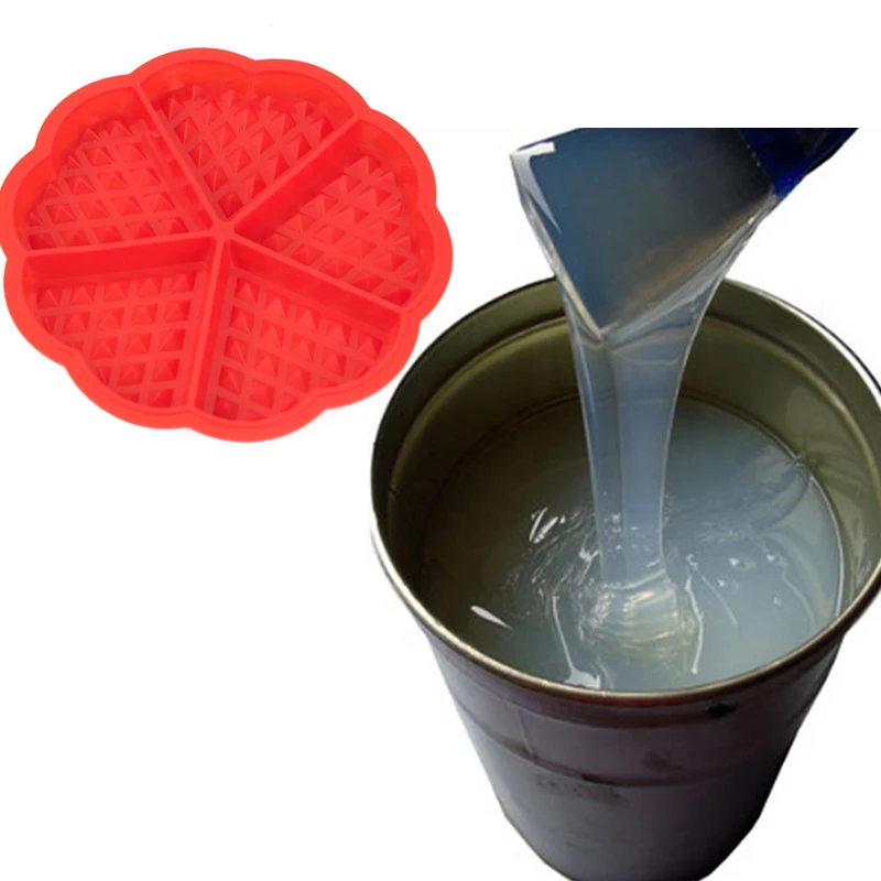 Liquid silicone rubber for candy cake molds food grade silicon rubber RTV-2 raw material molding