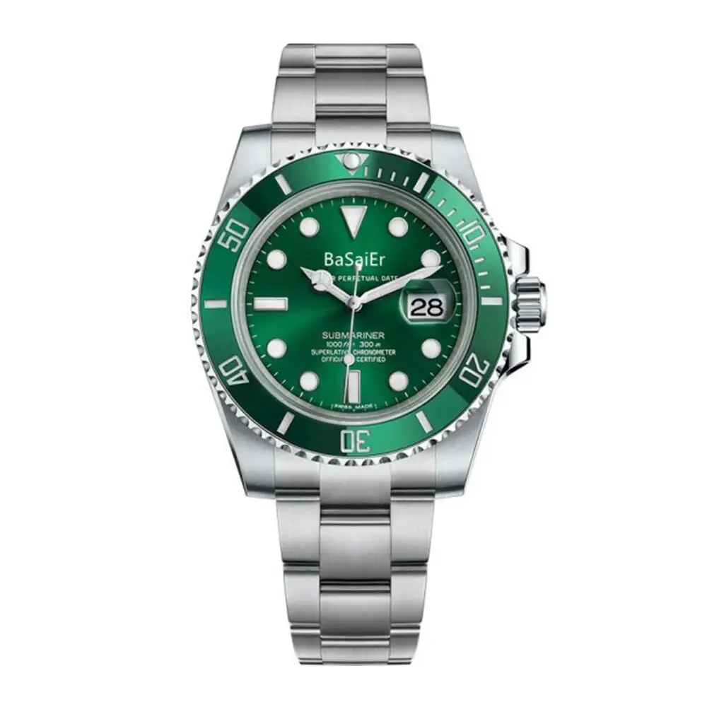 3A Quality Luxury Automatic Movement 904L Stainless Steel Sapphire Luminous Waterproof Sport Men 116610 RLX Watch