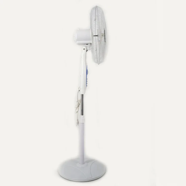 New electric energy saving high speed office floor industrial 5 blade adjustable industrial 16 inch metal stand fan