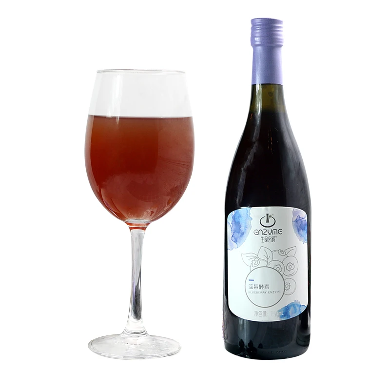 Doking Factory Best Selling High Quality Fresh Blueberry Enzyme Fruit Juice Drinks Powder Syrup Drink Natural Fruit Juice