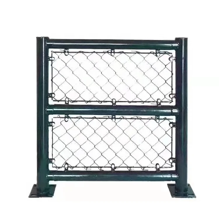 Wholesale elastic crash course assembled guardrail chain link fence