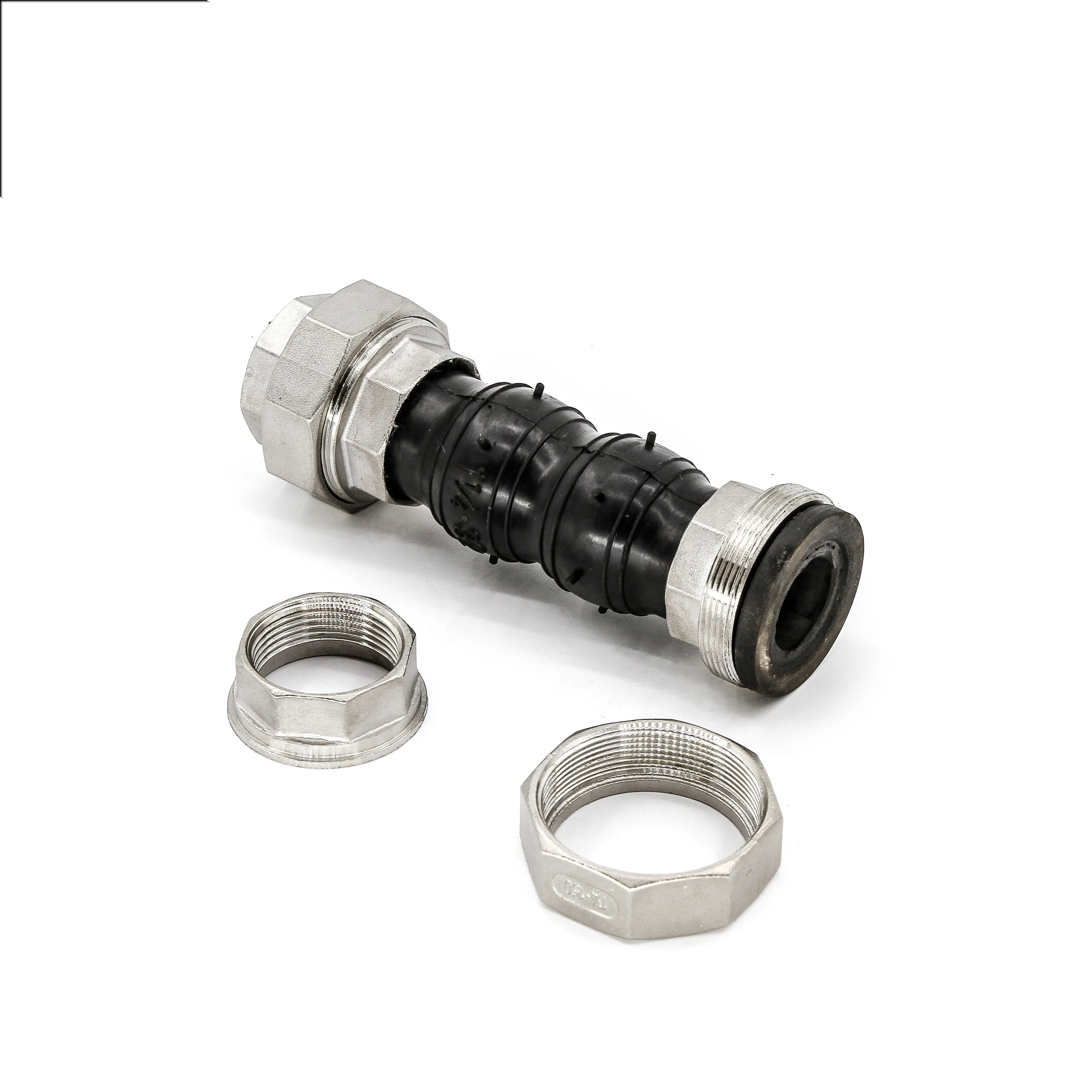 Excellent Quality OEM Service  Double Balls Screwed Thread End Rubber Expansion Joints stainless steel couplings