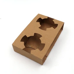 Food Grade Cardboard Take Away Coffee Paper Cup Holder