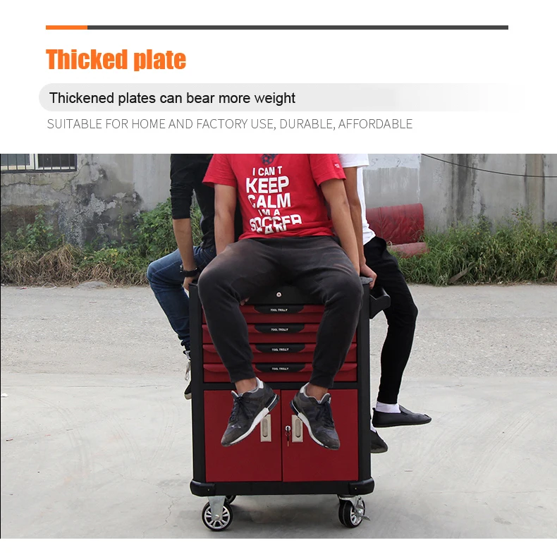 158PCS tools professional mechanic tool set tool rachet wrench screwdriver cabinet trolley