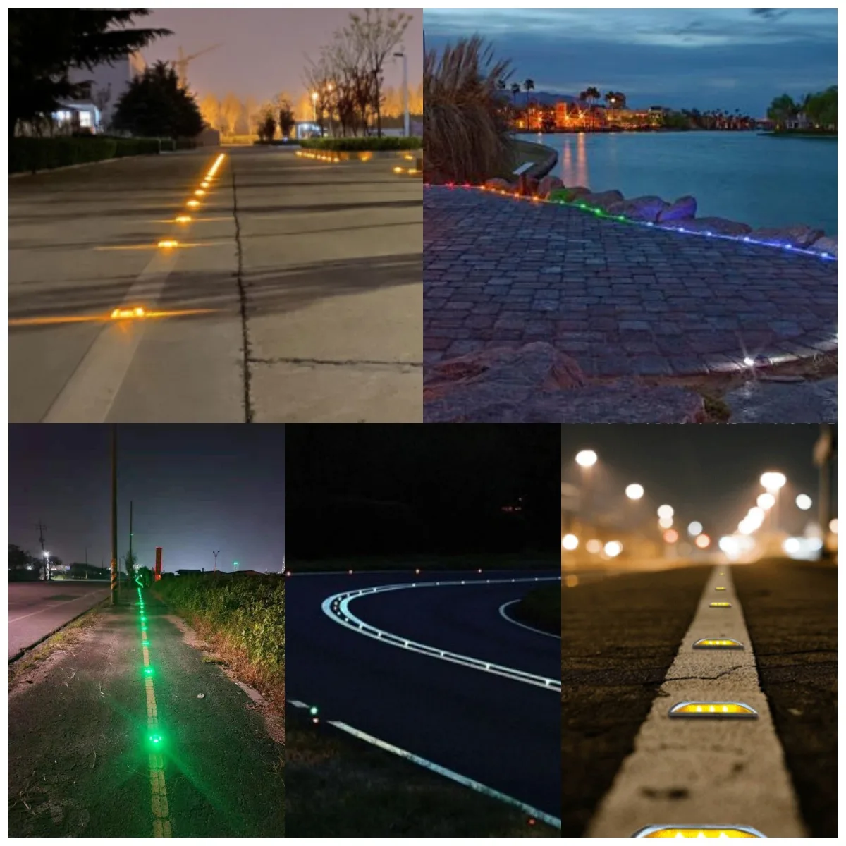 DC 24V Aluminum High Load Capacity Airport Marker Light Wired LED Cat Eyes Embedded Road Stud