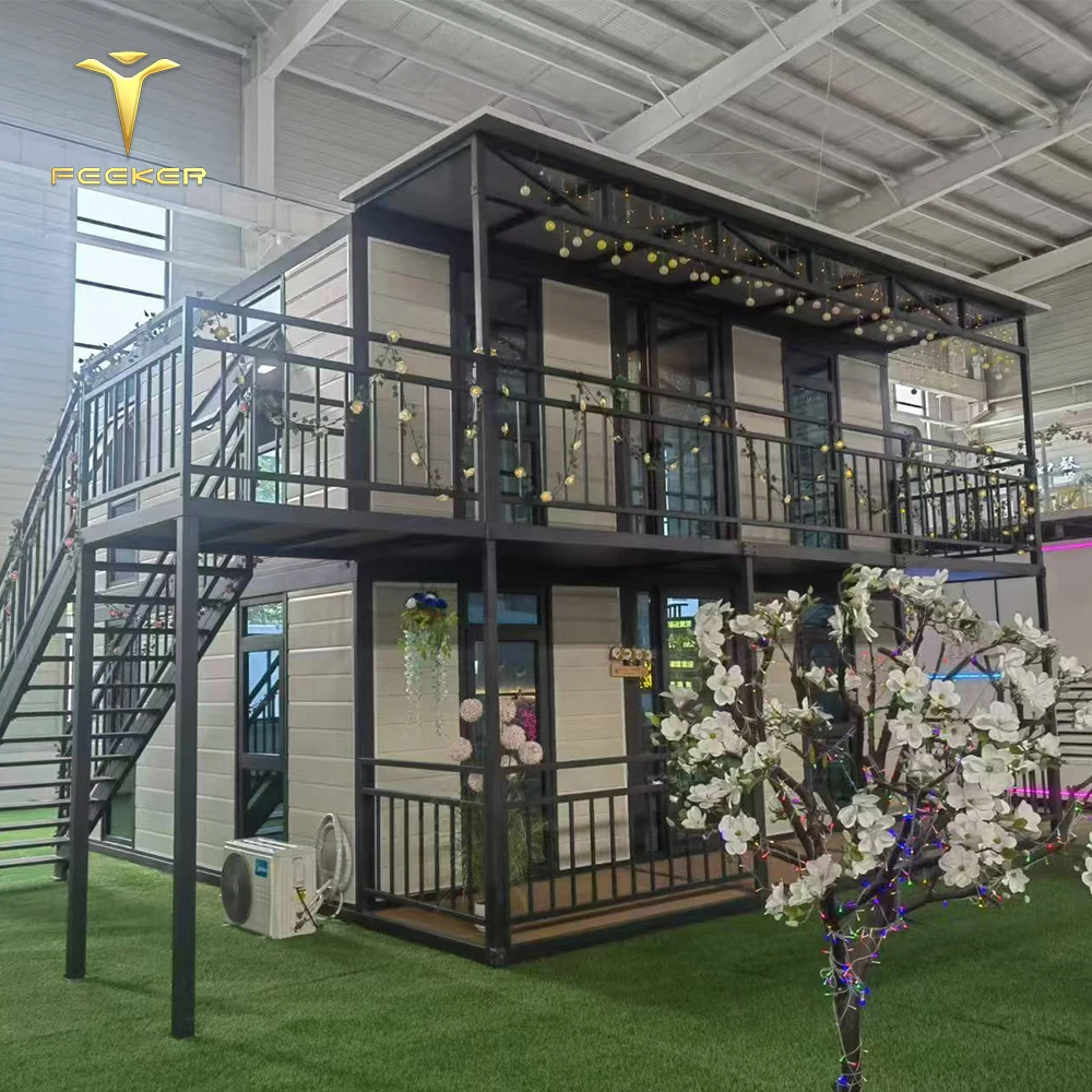 Integrated Sandwich Panel House Interlock Brick Solar Kit Container Fabrication