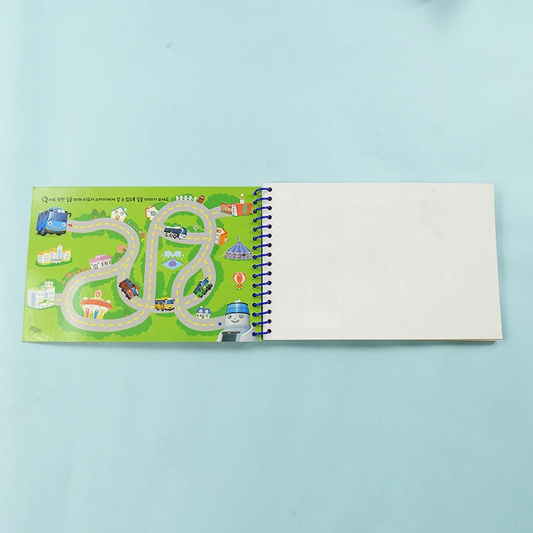 
Custom Magic Aqua Water Coloring Book With Magic Pen for Children 