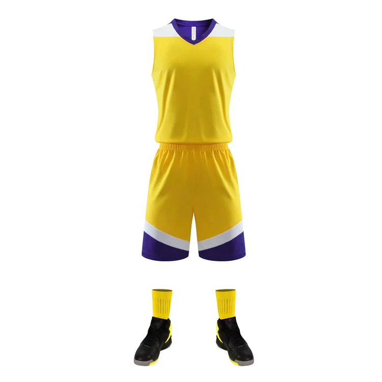 Wholesale High Quality School Basketball Uniforms Latest Basketball Jersey