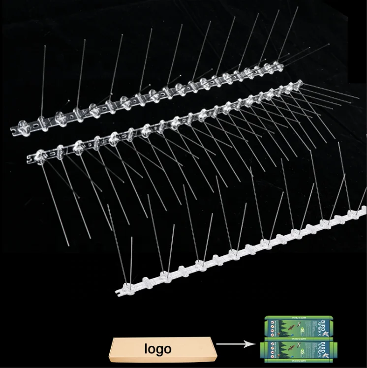 DYSC plastic bird spikes crow rabbit deterrents tire spikes cat caltrops spikes indoor for trespassers