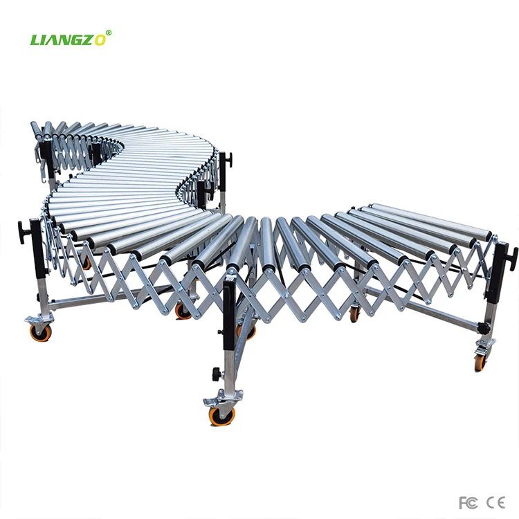 Hot Sale Food Grade Promotional Custom Gravity Manual Roller Conveyor