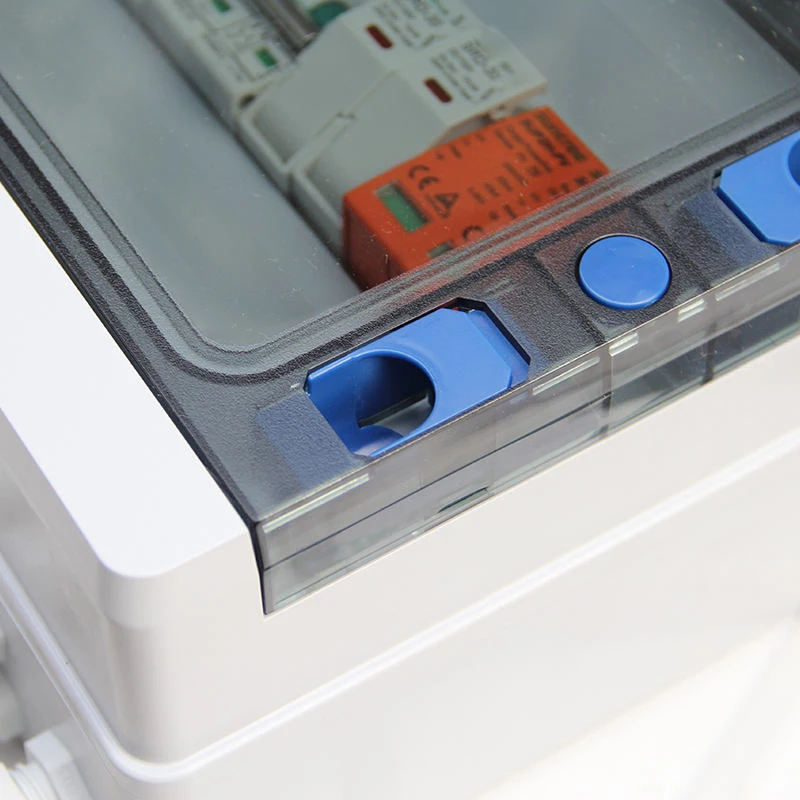 ZCEBOX mcb wall mount  dc combiner box 2-16 ways dc combiner Box