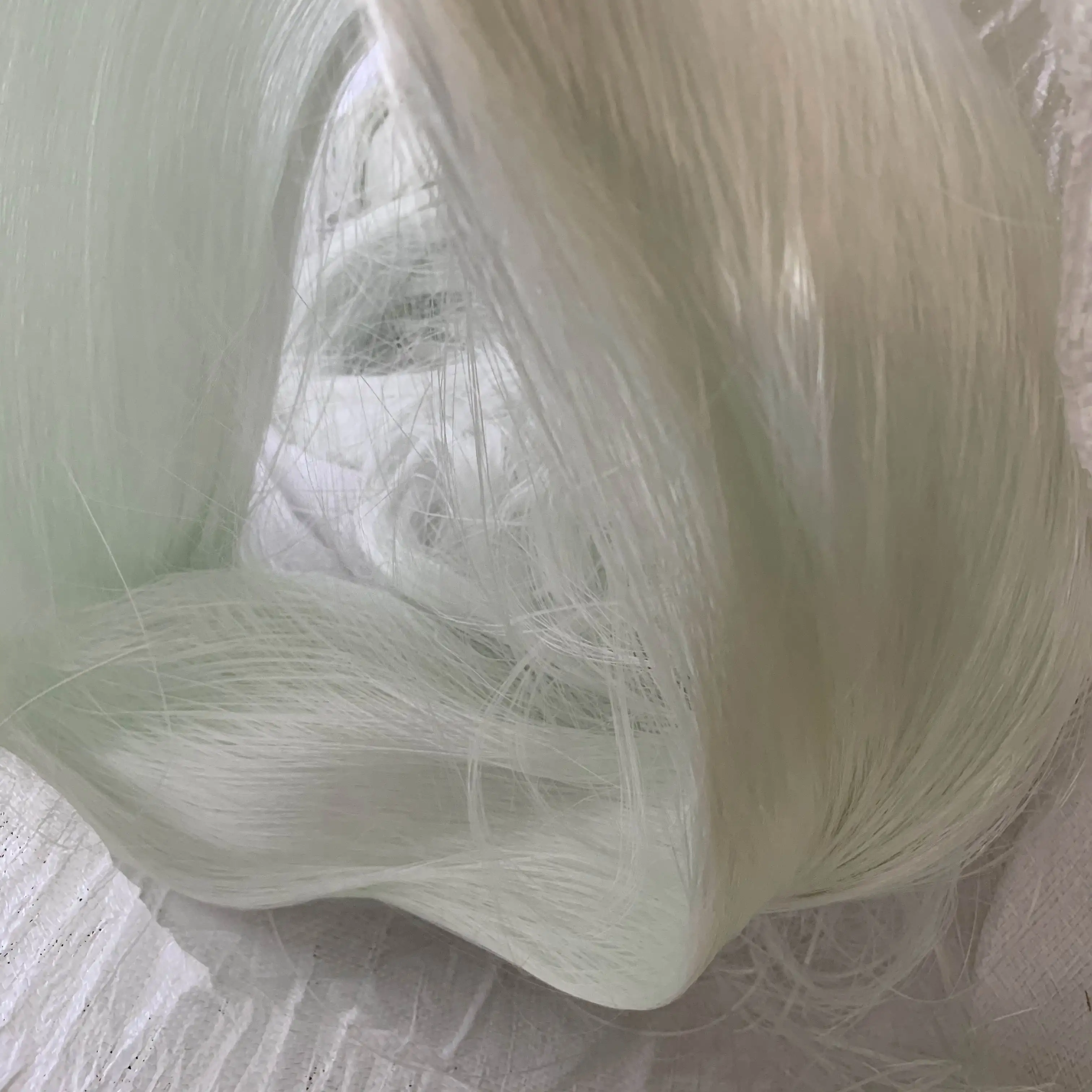 Fibre Glass Waste Roving Cut For Gypsum Products B grade Fiberlgass Roving Cutting for gypsum board reinforced