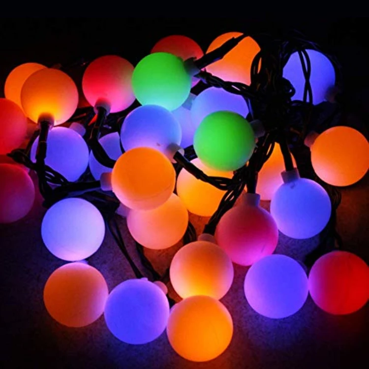 Оптовая продажа Smart WiFi светодиодные гирлянды Tuya 15 м RGB волшебного цвета Рождественская фея Шариковая лампа IP65 PST-G40W