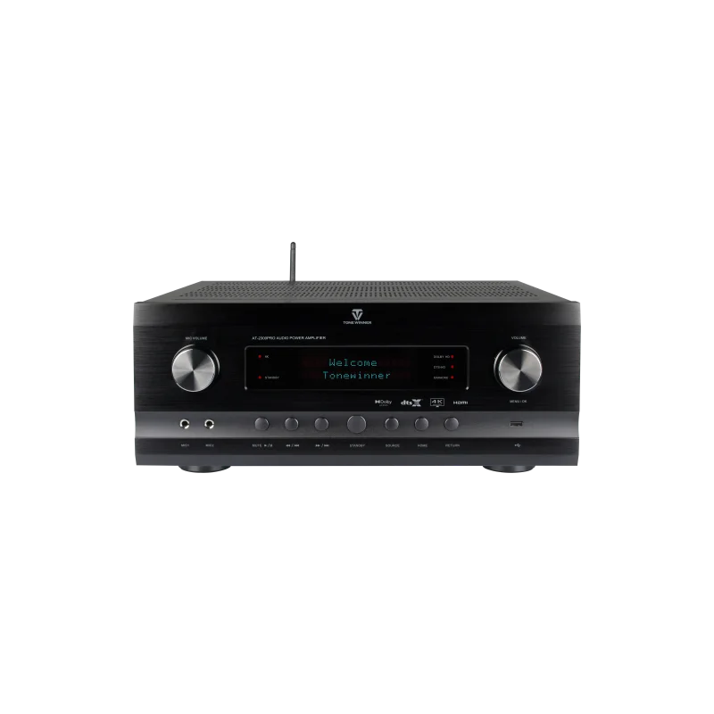 ToneWinner new arrival AT-2300PRO 7.1.4 Lossless Sound Effect Dolby Atmos DTS: X AV Receiver  5.1.2 CH Digital Karaoke System