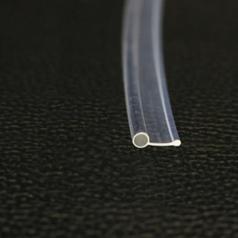 5m/Roll X 2mm 3mm Skirt Side Glow PMMA Fiber Optic Cable For Car Interior lights Decorative Lighting