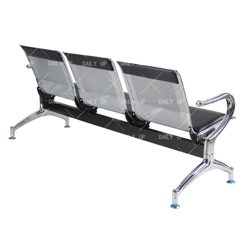 Cheap Waiting Room Chairs Office Conference Chair Fixed Pedestal Base Public Airport Chair