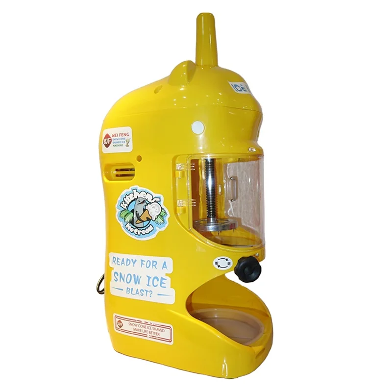 Chuangyu Electric High Speed Easy To Operate Ice Crusher Machine Shaver With Stainless Steel Blade