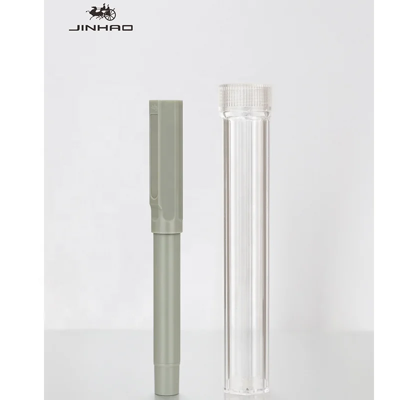 Jinhao 62 Plastic fountain pen with sticker notepad planner pen calligraphy student school signature fountain pen