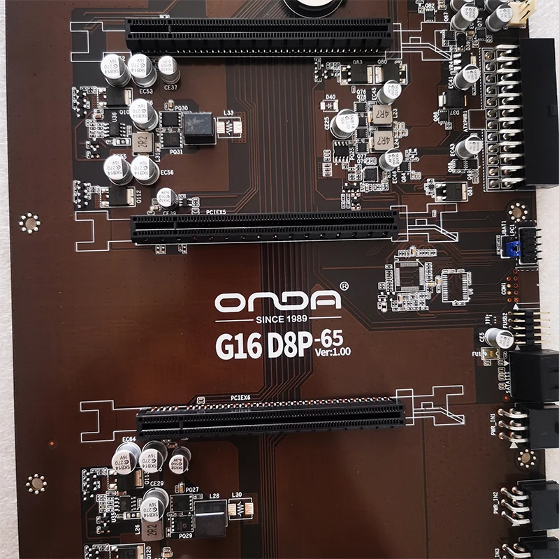 Onda motherboard AK2890 B250 D12P-D3 Chipset  GPU slots 6 8 12 GPU 55mm 65mm 70mm slots spacing cards case mainboard