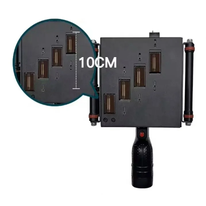 Ручной струйный принтер из гофрокартона для печати на даты логотипа