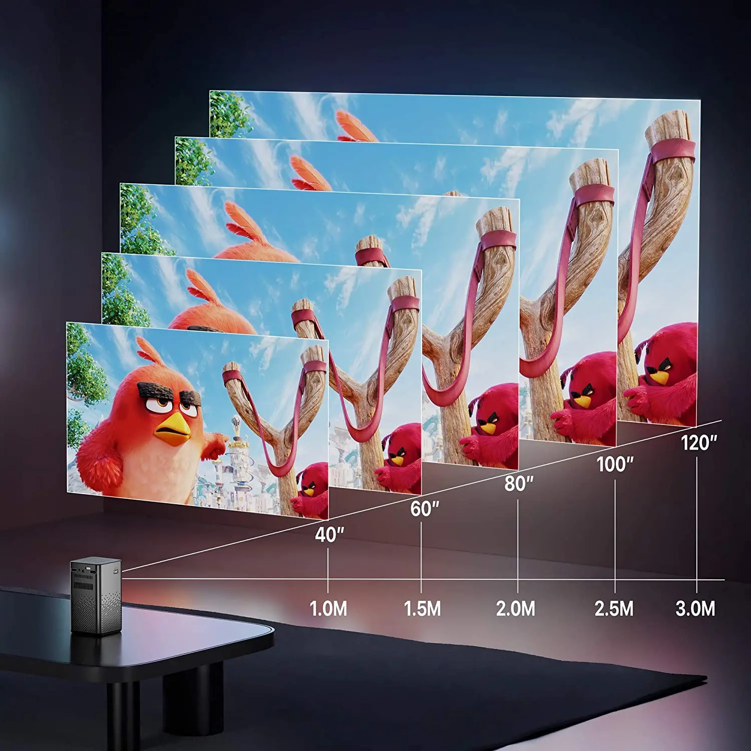 [Factory Cheap Mini Pico DLP projector] Hot HD 1080P LED DLP Mini Pico Portable Home Theater Projector