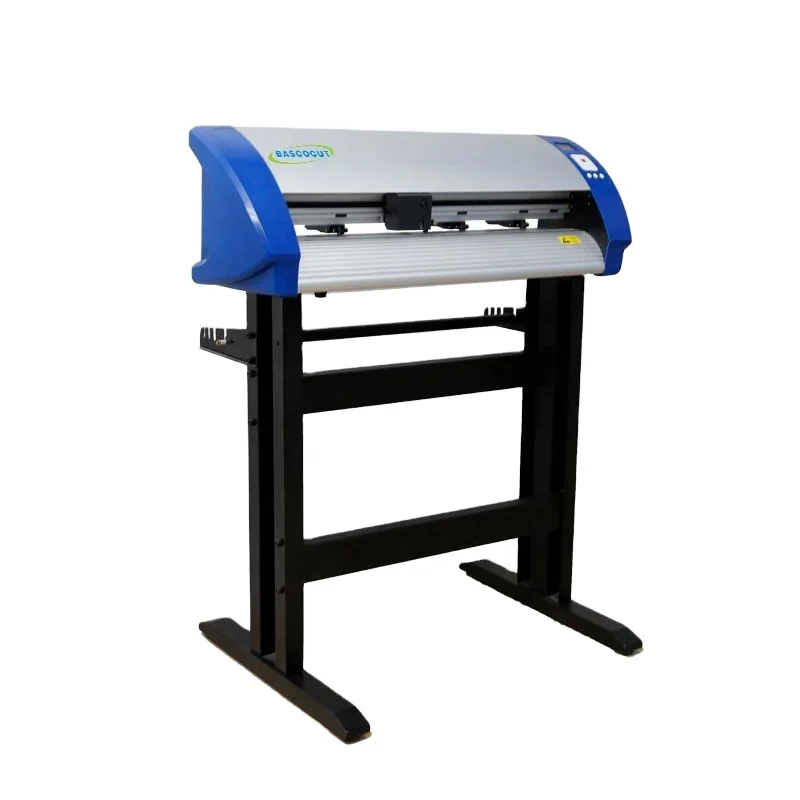Bascocut 24' Optical Sensor Graph Sticker Cutting Plotter with Stepper Motor Driver All-Time Favorite Vinyl Cutter