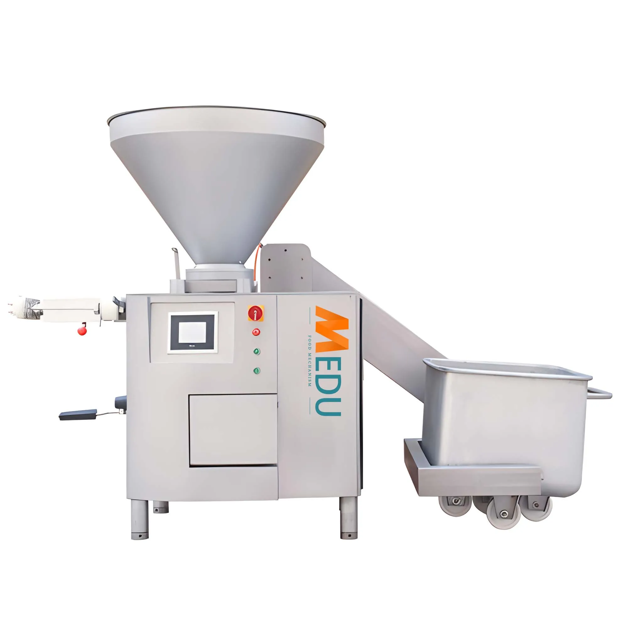 vacuum sausage stuffer zkg 3500 sausage stuffer with twister