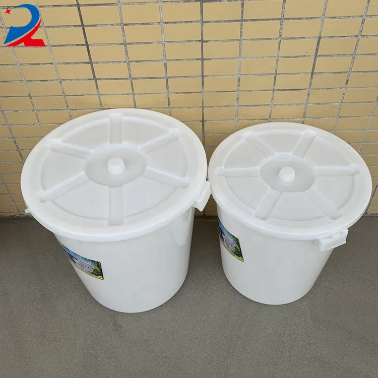 Wholesale price small white plastic buckets drums plastic containers