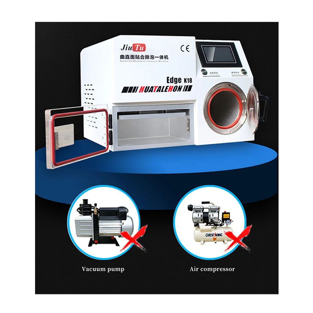 Прямая продажа с фабрики BA-955 коврик края ламинирующая машина OCA вакуумная удаляющая Пузыри ЖК-экран ламинатор