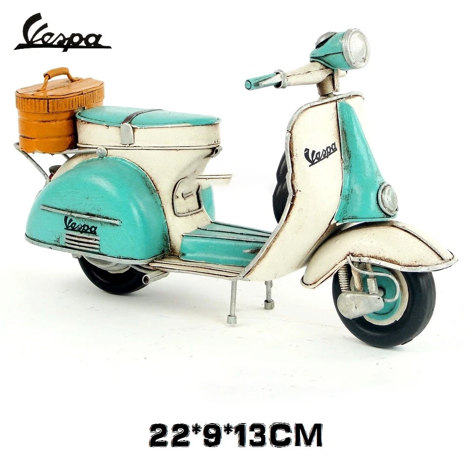 2021 Высокое качество Горячая Распродажа железные антикварные ремесла Vespa педаль мотоциклетная модель домашние Аксессуары Украшение