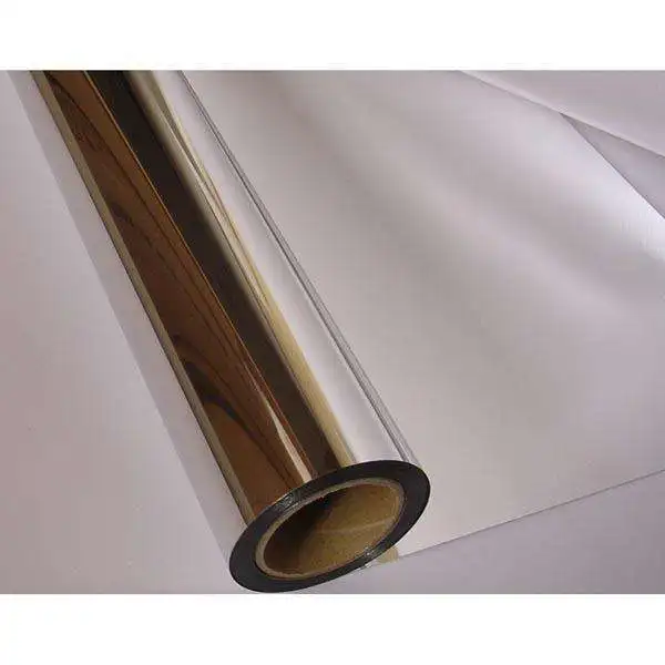 
Sliver Metallized Aluminum film Laminated on paper for cosmetic packaging materials 