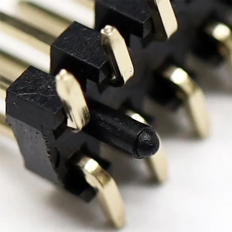 Custom pitch 2.0mm height 1.0mm 1.5mm 2.0mm positions 2-40pin PIN Header dual row  SMT with locating post Connector for PCB