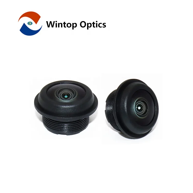 1/4 Inch Camera Sensor 1.36mm F2.0 Dfov 200 Degree Wide Angle Dvr Lens M12 Mount Lens For Car