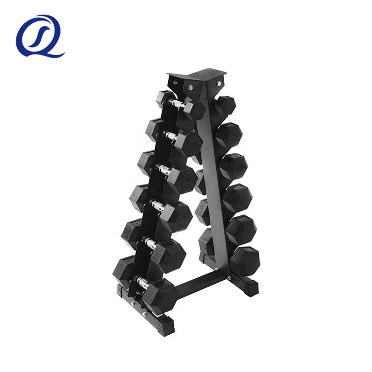 Wholesale 5 Kg 10kg Home Gym Fitness Equipment Cheap Rubber Free Weight Pounds Hexagon Dumbles Hex Dumbbell Set