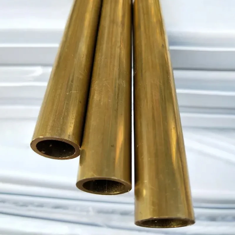 Factory supplier 6mm 9mm 15mm 18mm Hollow Brass tube brass alloy pipe price Brass Tube/pipe