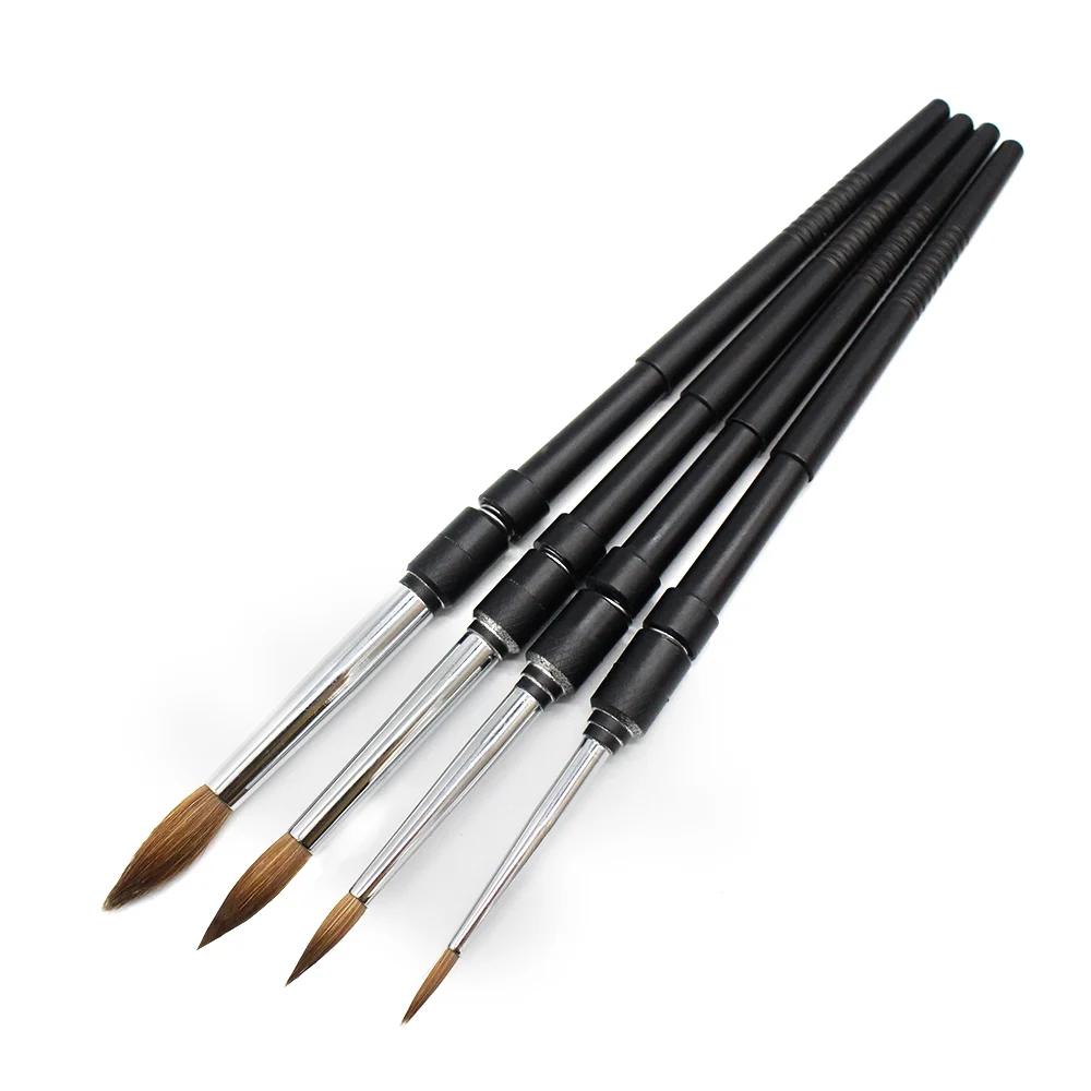 Оценочный новый дизайн, стоматологическая фарфоровая керамическая эрминовая щетка, Набор ручек, стоматологическое лабораторное оборудование, керамическая зубная щетка