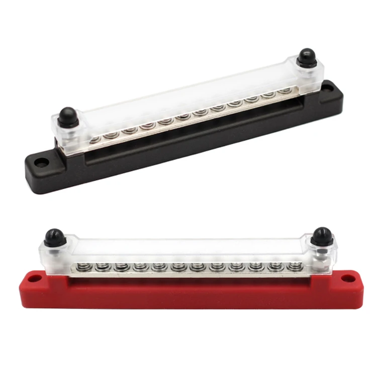 12 Way Common Busbar 150A for RV Marine With Cover