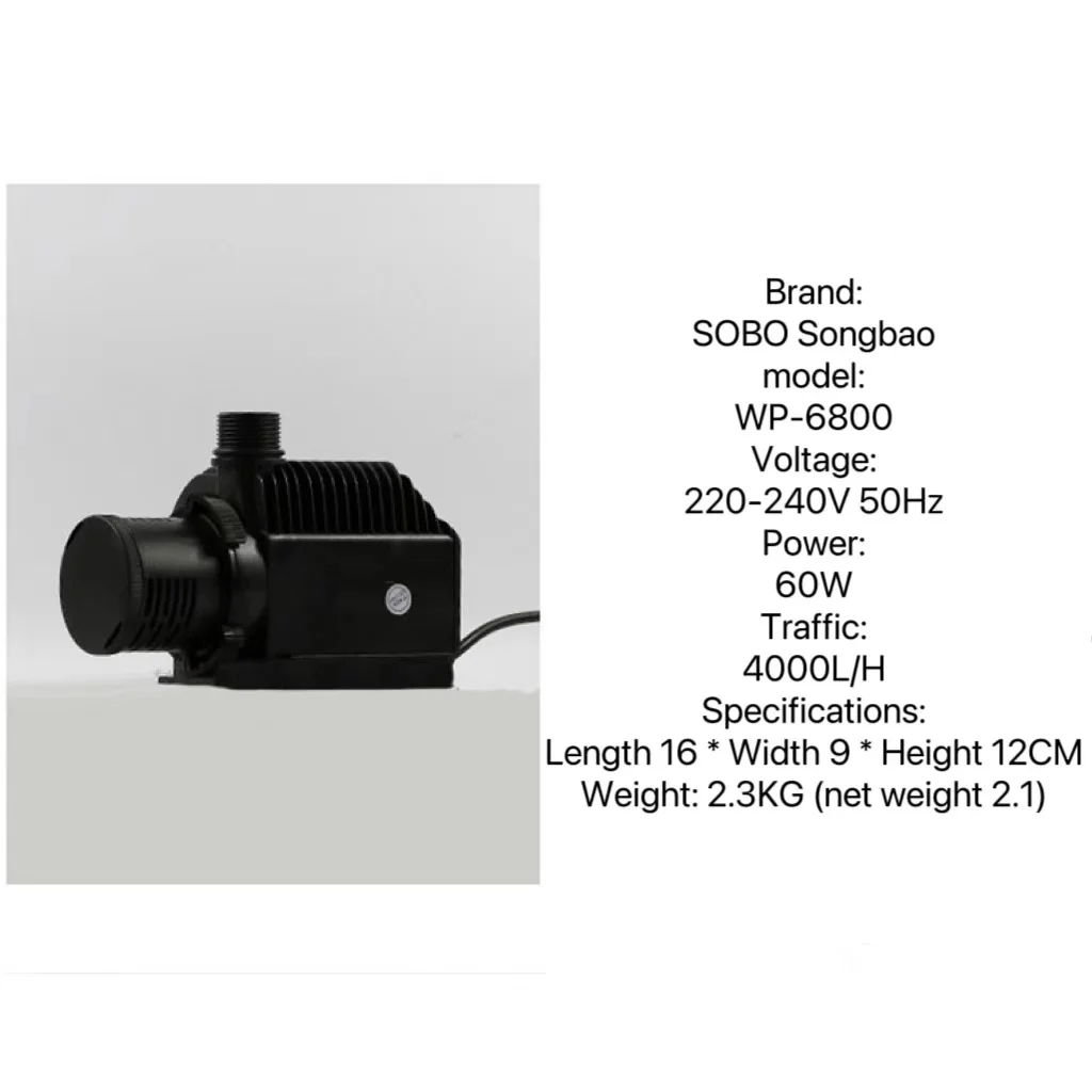 SOBO Songbao WP-6800/9800 high-power high flow high head submersible pump