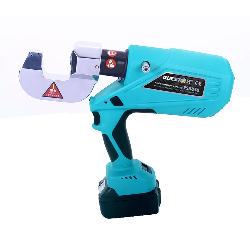 Electric self-piercing rivet gun