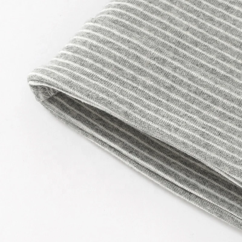 Whole Sale Super Soft Organic Cotton Striped Knotted Baby Hat