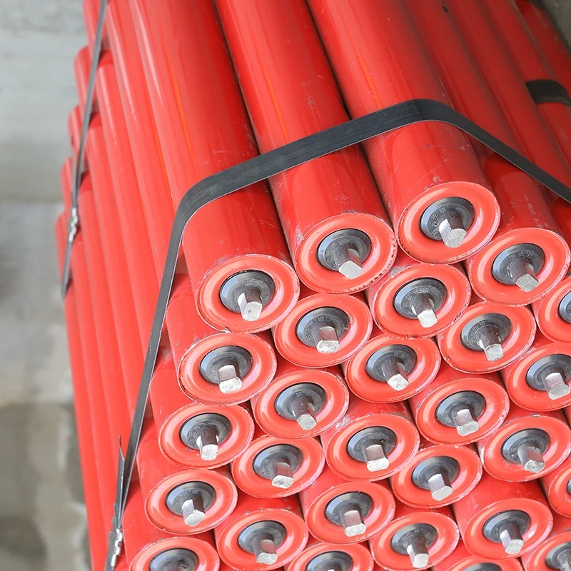 Factory sales High Quality Conveying Roller Rubber Belt Conveying Roller For Mining Coal Industry