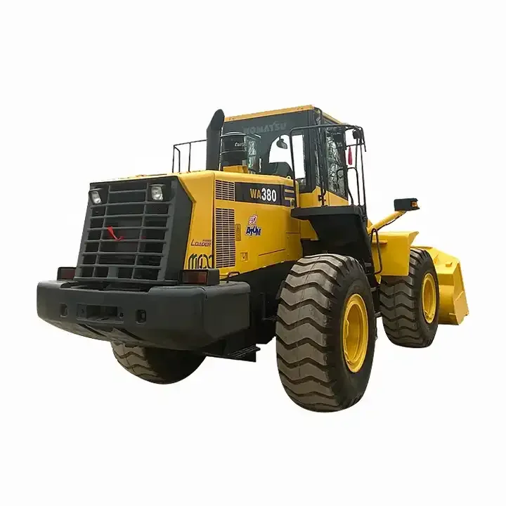 WA380-6 Колесный погрузчик Komatsu лидер продаж фронтальный 380-6 подержанные 380 komatsu 320-5 100 470 погрузчики