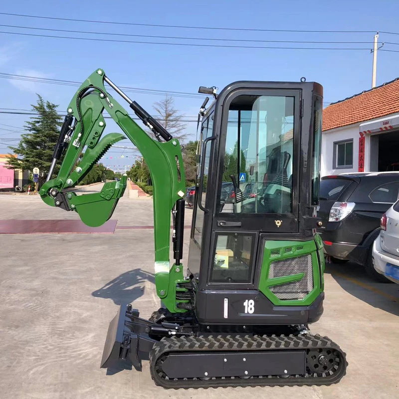 Мини-экскаватор EPA CE Kubota мини-экскаватор 2 тонны 1 тонный сельскохозяйственный мини-гусеничный экскаватор небольшой гидравлический с кабиной