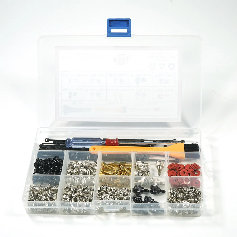 PC Computer Screws Standoffs Set Kit and M3 Standoff and Screw for M3 Drives for Computer Case SSD Motherboard Fan Power Graph