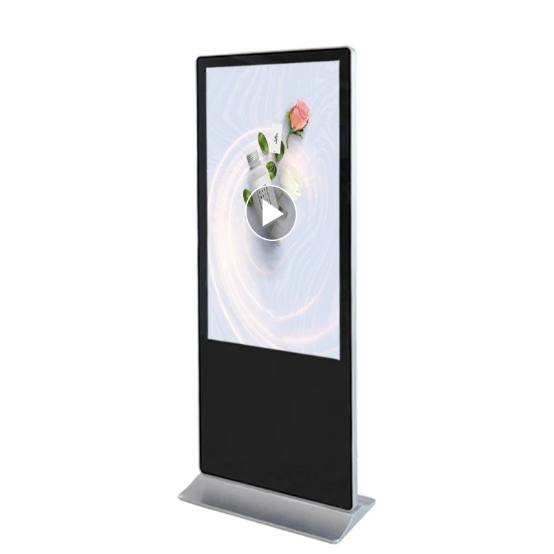 60 Inch 1080p Vertical Digital Signage Indoor Lcd Touch Screen Monitors For Advertising