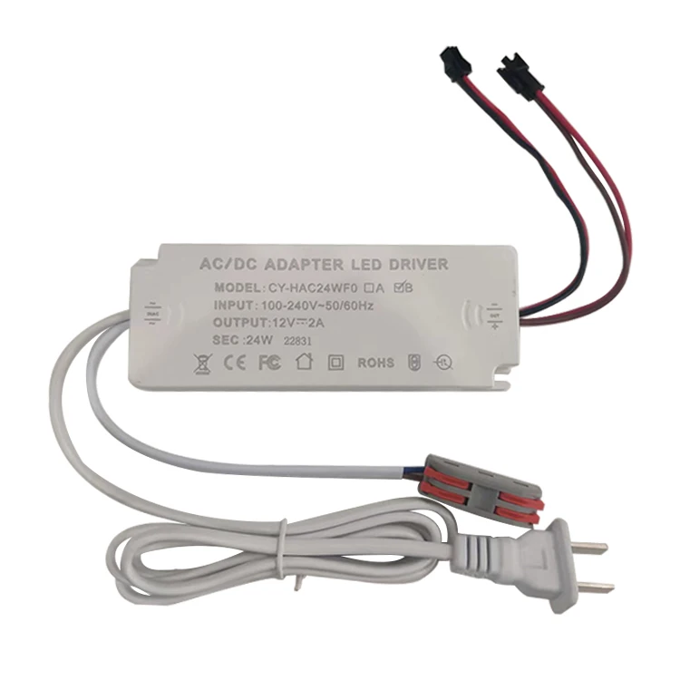 MARVEL ONE Dimmable LED Light DC 12V 2A 24W Led Driver Transformer Led Mirror Power Supply For Smart Bathroom Mirrors