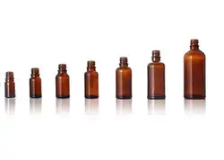 Medical Use 30ML 50ML 60ML 100ML Oral Liquid Amber Glass Syrup Bottle With Aluminum Cap