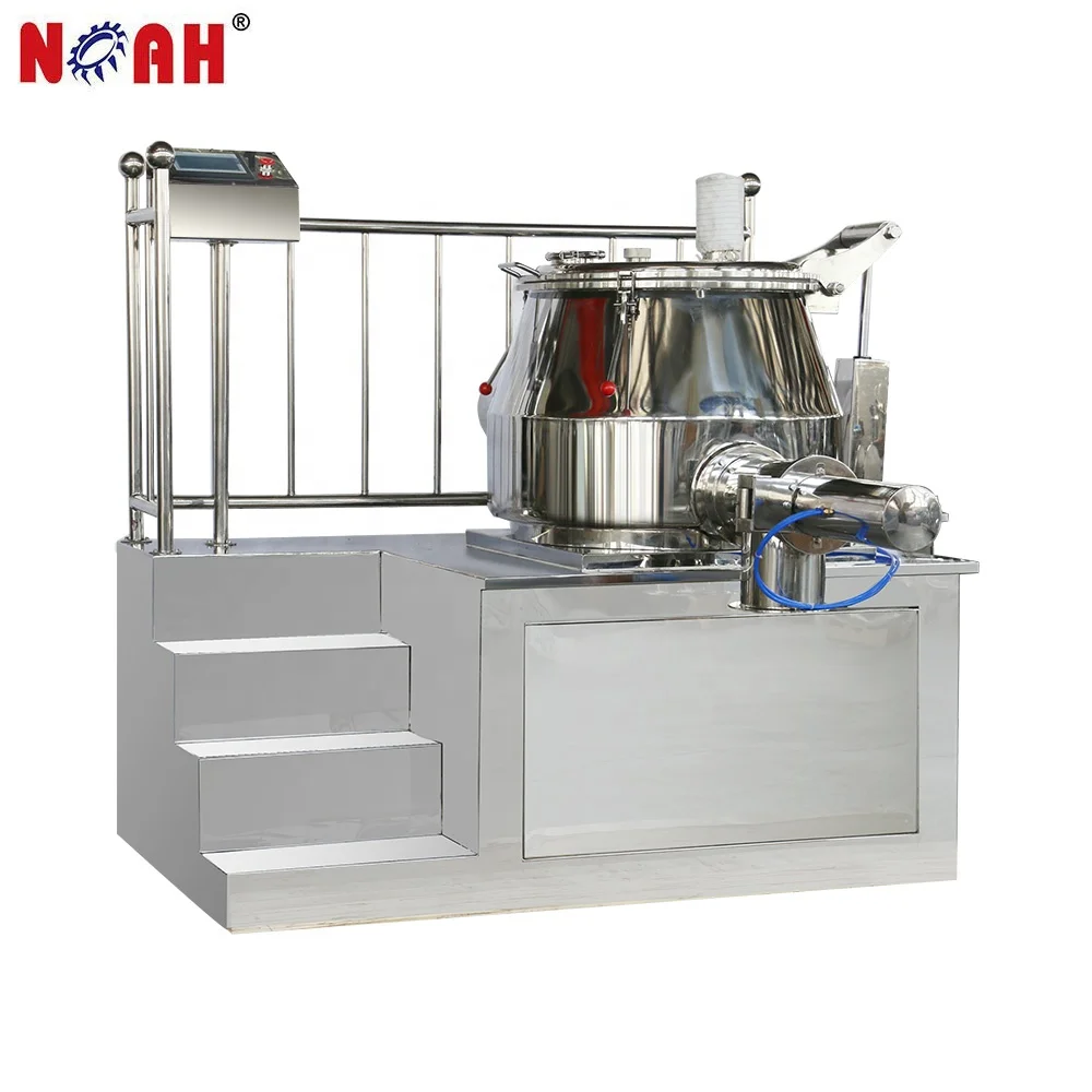 HLSG-300 Automatic High Efficiency Pharmaceutical Food Powder Mixing Granulator High Shear Mixer Granulator