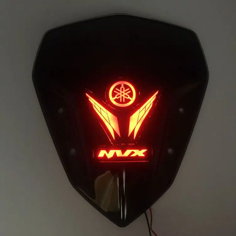 Motorcycle modified accessories front LED Motorcycle Wind Shield Windshield Windscreen for Yamaha NVX155 AEROX155