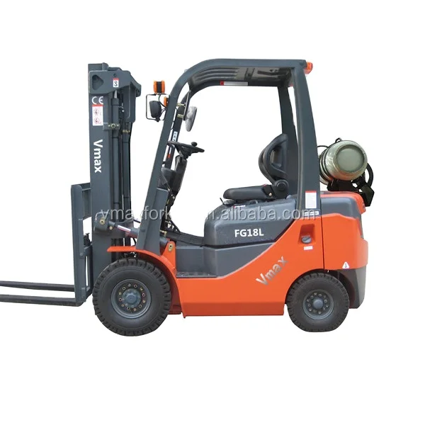 Chinese Manufacture Latest Style Mini Forklift Price LPG Gasoline Forklift 1 1.5 1.8 ton for sale